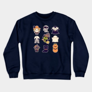 Kawaii Halloween Spookies Crewneck Sweatshirt